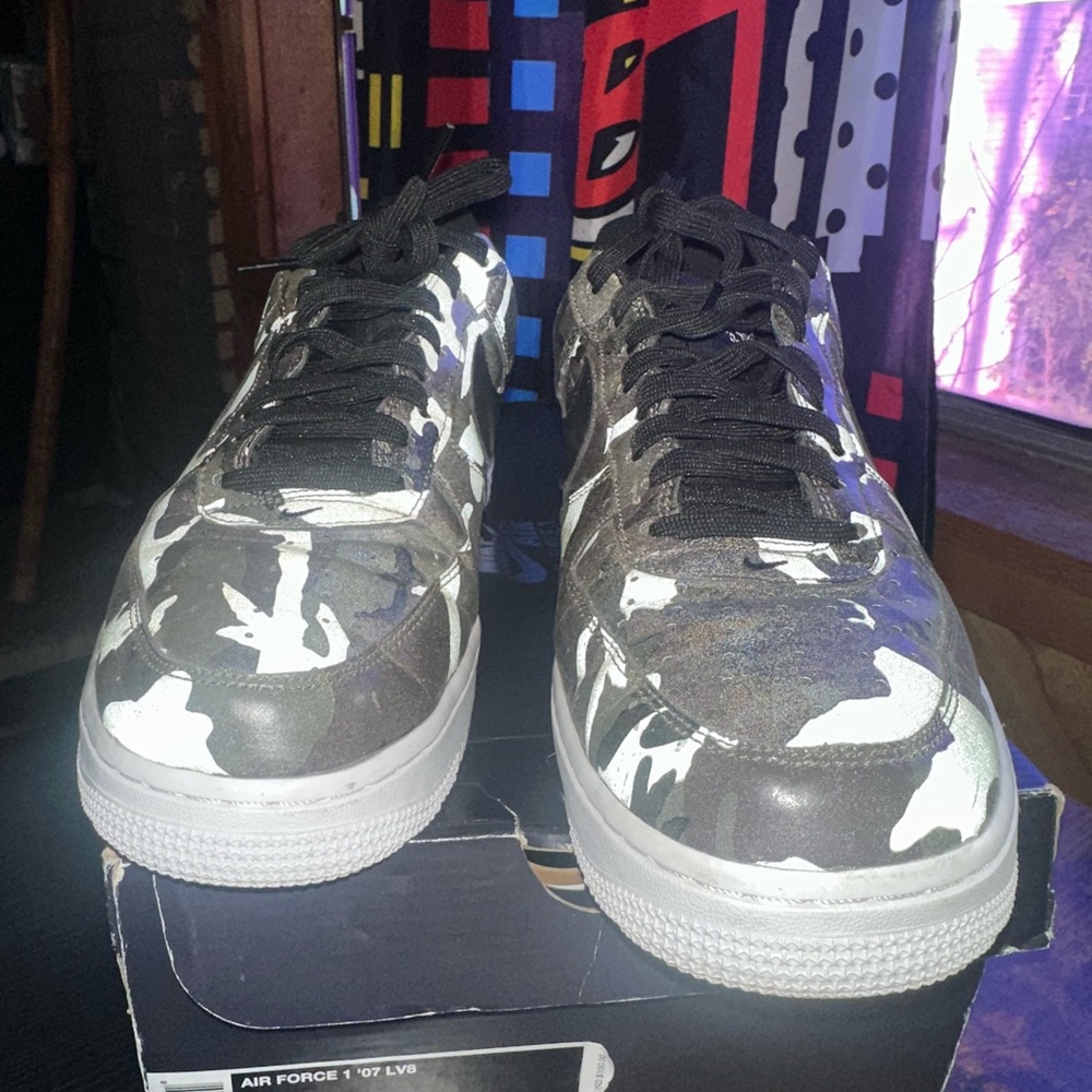 Nike Air Force 1 Camouflage Sneakers